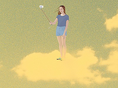 Hacer ver que vivimos en un mundo feliz